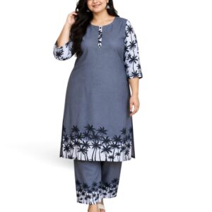 Reyon fabric kurti set